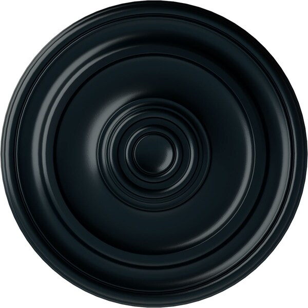 Ekena Millwork Kepler Traditional Ceiling Medallion (For Canopies up to 4 1/2"), 19 3/4"OD x 1 1/2"P, Night Shade CM20KPNSF - main